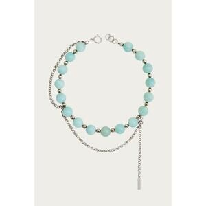 NEW JUSTINE CLENQUET alabama choker in silver